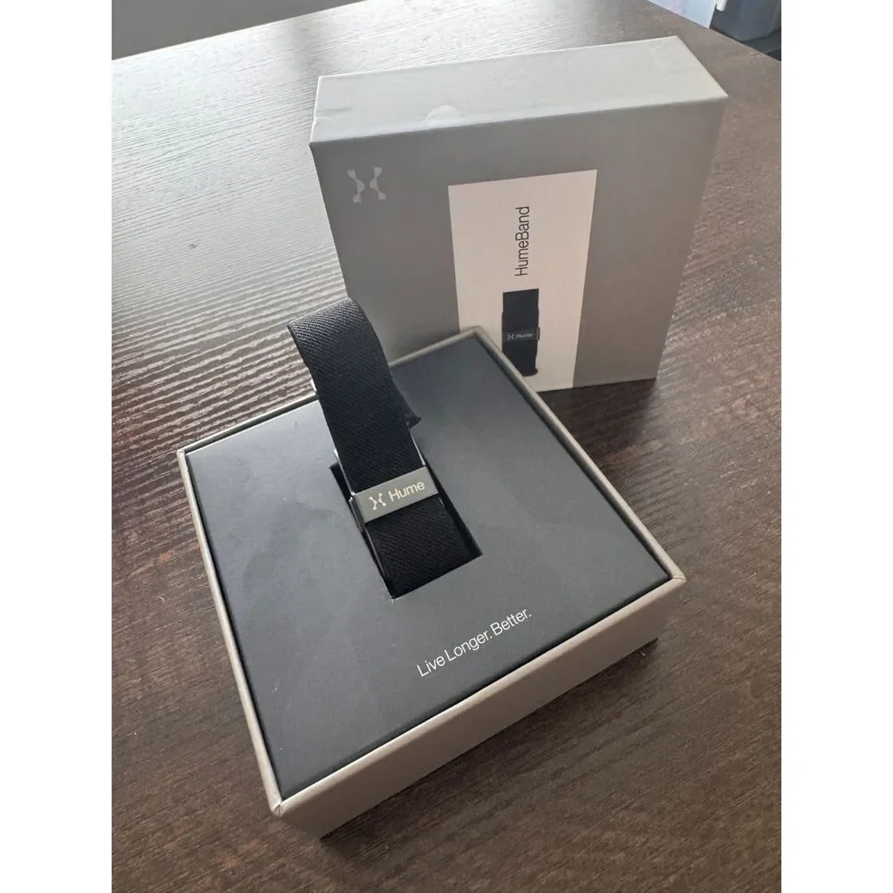 Hume Health Longevity Band 1.0 Smart Fitness Tracker 24/7 Heart Rate Sleep NIB